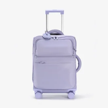 KF104604 Double Trolley Luggage Children can Mount 20-inch Travel Large capacit Suitcases
