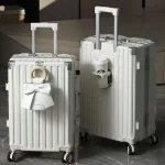 K2717 Luggage Aluminium Frame Suitcase 20-30 inch Password Lock Trolley Case