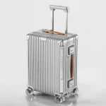 K2877 New PC Luggage 18/20/22/24/26/28-inch Large-capacity Trolley Case