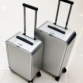 K2820 Aluminum Alloy New Fashion Travel bag Mala de viagem TSA Lock Cabin Trolley Suitcase