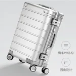 K2788 Aluminum-magnesium XM90 Rolling Luggage Spinner brand Travel Suitcase