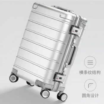 K2788 Aluminum-magnesium XM90 Rolling Luggage Spinner brand Travel Suitcase