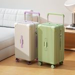 OJ445 Five wheels aluminum frame travel bag