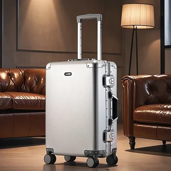 K2693 All Aluminium Magnesium Alloy Suitcase 26'' Trolley Case