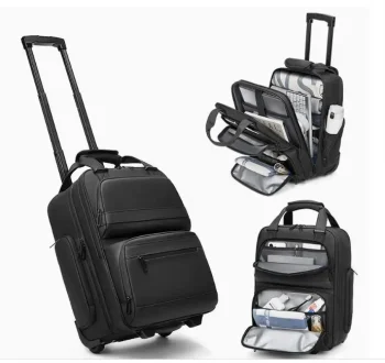 K2984 Travel Trolley Bags Rolling luggage bag Men Carry on hand luggage