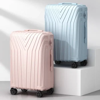 K2870 High-Value Trolley Suitcase ABS+PC Material 20 Inch Boarding Lockbox