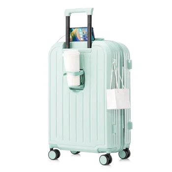 K2729 Multi Functional Usb Charge Abs Pc Travel Trolley Case Suitcase