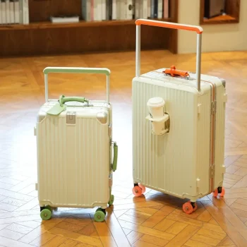 K2858 Large Capacity Travel Suitcase Rolling Luggage Aluminum frame Trolley Case