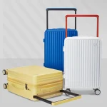 K2724 New wide pull rod luggage female ins net celebrity universal wheel boarding box