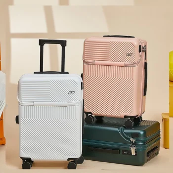 K2845 Travel Luggage with Wheels Carry On Luggage Secure Password Lock