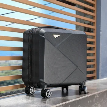 K2706 18 Inch Eco Luggage Lightweight ABS+PC Material Suitcase Luggage Lock Luggage