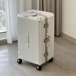 KF124043 Travel Beauty Cosmetics Organizer Luggage Box ABS+PC Professional Makeup Suitcase