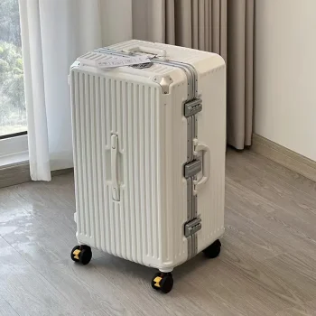 K2772 Aluminium Frame Suitcase Brake Wheels Multifunctional Trolley Luggage