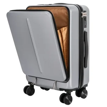 K3012 Carry on Suitcase on Wheels 24''trolley Luggage Bag Travel Rolling Luggage