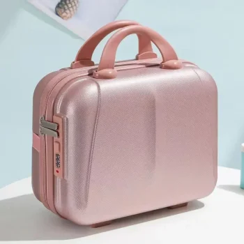 K2698 Large Capacity Portable Lightweight Luggage Case Female Zipper Lock