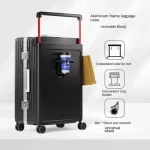 K3020 Wide Handle Suitcase Female 20-inch Small Boarding Luggage