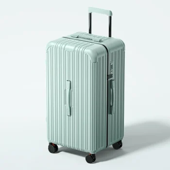 K2822 Suitcase 32-inch Female Luggage with USB Cup Holder Suitcase