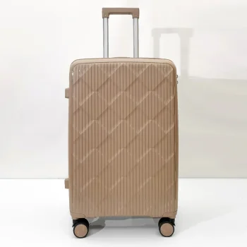 KF133524 Double Trolley Luggage Children can Mount 20-inch Travel Large capacit Suitcases