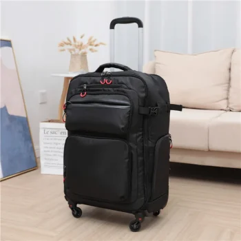 K2763 Business Travel Rolling luggage bag Trolley bag with wheels Travel Suitcase