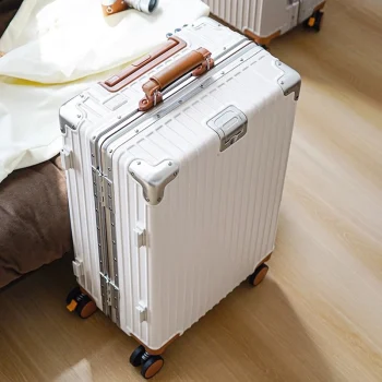 K2801 Travel Luggage Trolley Case Aluminum Frame 20-28 inch Suitcase
