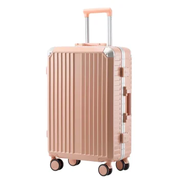 KF112043 Travel Beauty Cosmetics Organizer Luggage Box ABS+PC Professional Makeup Suitcase