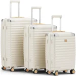 K3025 Travel Luggage Suitcase, TSA Lock, Durable Lightweight PP Hard Shell Suitcase