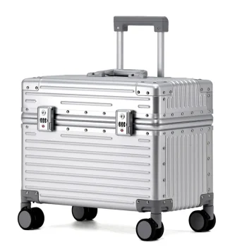 Aluminium Frame Camera Equipment Case With Wheels Trolley Case