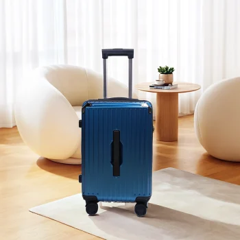 K2831 Luggage with Portable Hook & Removable Wheels Anti-collision Corner Sturdy Handle Suitcase