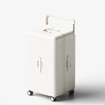 KF155223 Travel Beauty Cosmetics Organizer Luggage Box ABS+PC Professional Makeup Suitcase