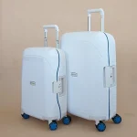 K2726 Lightweight Luggage PP Password Trolley Case Unisex Suitcase