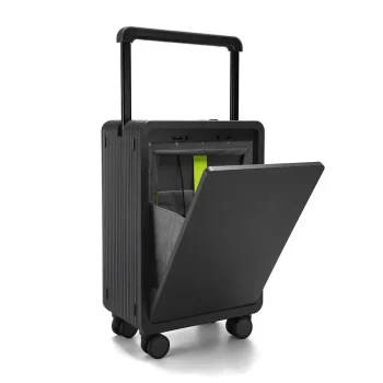 K2687 New ins Hot Suitcase Wide Handle Front Opening Luggage