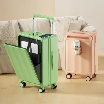 K2731 Multifunctional Password Suitcase Student New Front Pocket