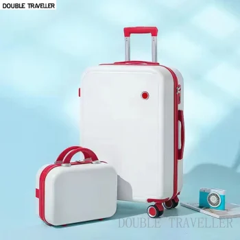 K2807 Suitcase on wheels,fashion Women trolley luggage set