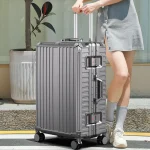 K2694 Large-Capacity Suitcase Carrier 28-inch Aluminum Frame Thickened Trolley Case