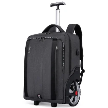 K2931 Travel Bag on Wheels Trolley Backpack Business Large Luggage Travel Suitcase