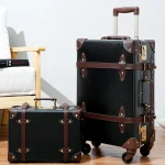 K2704 Handmade Retro Crocodile Suitcase Men 26 inch Trend Fashion Hand Luggage