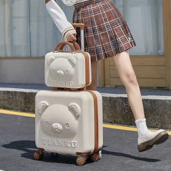 K2767 New Cartoon Travel Suitcase with Hand bag 20 inch Girls Trolley Bag