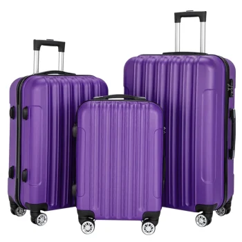 K2810 Suitcase 360 Spinner Luggage Wholesale Suitcase Cosmetic Case