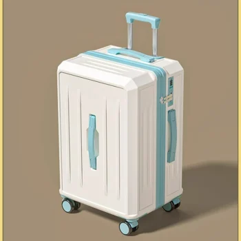 K2944 Large Capacity Password Suitcase ABS+PC Trolley Multifunctional Rolling Luggage