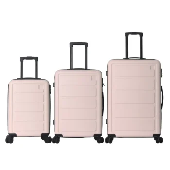 K2956 Luggage Sets ABS Hardshell 3pcs Luggage Lightweight Durable Suitcase