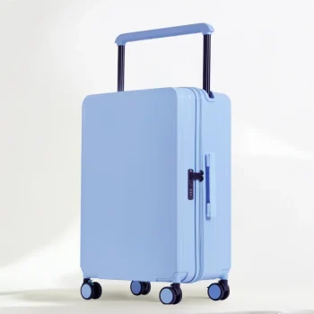 K2802 Wide Handle Front Opening Luggage Travel Bags Password Boarding Case