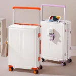 K2784 Boarding Box Women's Aluminium Frame Large Capacity Luggage