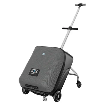 K2674 Kids Sitting Luggage Scooter Carry On Travel Suitcase Lazy Trolley Case