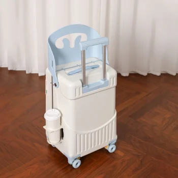 K2791 New Suitcase with Seat for Children Can Sit on Luggage