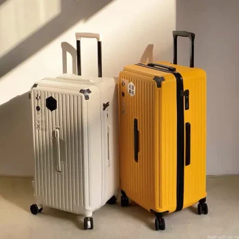 K2977 Oversized capacity suitcase student pull rod box 28 "brake wheel luggage