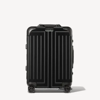 KF111045 Wide Pole Travel Suitcase on Wheels USB 20 Inch Carry on Luggage