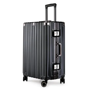 K2702 Men Travel Silent Rotating Luggage 20/22/24/26 inch Aluminum Frame