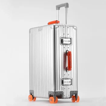K2832 New All Aluminum-magnesium Alloy Suitcase with Spinner Wheel