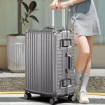 K2847 Capacity Carrier 28 inch Thickened ABS+PC Business Luggage