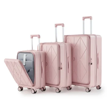 K2813 Luggage Sets 3 Piece Expandable Carry on Luggage with TSA Lock